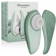 ESTIMULADOR COM SUCO WOMANIZER - LIBERTY 2 CLITORIS & SUCTION VERDE CLARO