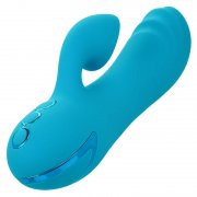 ESTIMULADOR COM VIBRAO CALEXOTICS - SUNSET BEACH SEDUCER & 10 FUNCTIONS AZUL
