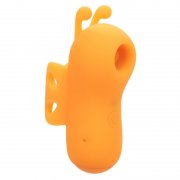 ESTIMULADOR COM VIBRAO DEDO VIBRATRIO CALEXOTICS - NEON VIBES THE BUZZING VIBE  10 VIBRAOS LARANJA