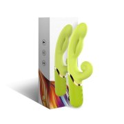 VIBRADOR ARMONY - INFLABE POINT A TO STIMULATOR VERDE