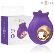 ESTIMULADOR DE CLITRIS INTENSE - TULI CLITORIS 9 VIBRAES E 9 OSCILAES ROXO