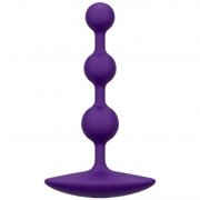 P�ROLAS ANAIS EM SILICONE ROMP - AMP ROXO FLEX�VEL  12.5 CM ROXO