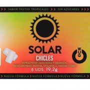  WUG SOLAR - FUNCTIONAL VITAMIN & ZINC FRUTOS TROPICAISS FLAVOUR GUM BLISTER 8 PCS