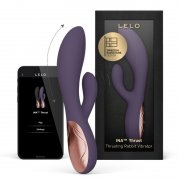 VIBRADOR LELO - INA THRUST RABBIT THRUSTING ROXO