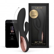 VIBRADOR LELO - INA THRUST RABBIT THRUSTING PRETO