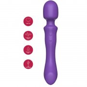 MASSAJADOR SHE.E.O - DOUBLE-ENDED VIBRATING WAND ROXO