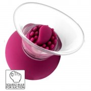 ESTIMULADOR COM VIBRA��O DE MAM�LOS SHE.E.O - E ROTATIVO PUMP PARA E CLITORIS