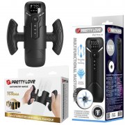 MASTURBADOR PRETTY LOVE - AETOLA MULTIFUNCTION AUTOMATIC COM HANDLE PRETO