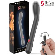 VIBRADOR IBIZA - BLACK G-SPOT VIBRATOR WITH VIBRATION