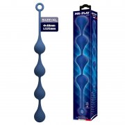 P�ROLAS ANAIS EM SILICONE MR PLAY - AZUL  TAMANHO XL 52.5 CM
