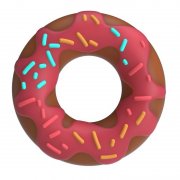 ANEL PRETTY LOVE - SUPER DONUT PENIS RING ROSA