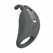 ANEL VIBRAT�RIO RECARREG�VEL PRETTY LOVE - VIBRATING RING COM RABBIT STIMULATOR