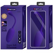 OVO VIBRAT�RIO RECARREG�VEL PRETTY LOVE - KNUCKER ROXO