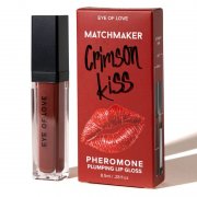 LIP GLOSS COM FEROMONAS EYE OF LOVE - MATCHMAKER CRIMSON KISS VERMELHO VOLUMIZING EFFECT COM 8.5 ML