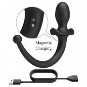 PLUG PRETTY LOVE - ANTHONY APP CONTROL ANAL E PERINEUM VIBRATOR PRETO