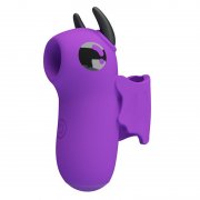 ESTIMULADOR DEDO VIBRAT�RIO RECARREG�VEL PRETTY LOVE - MAGIC DEVIL ROXO