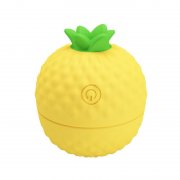 ESTIMULADOR COM SUC��O RECARREG�VEL PRETTY LOVE - SUCTION E THRUSTING CLITORAL AMARELO