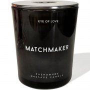 VELA DE MASSAGEM EYE OF LOVE - MATCHMAKER PRETO DIAMOND MASSAGE CANDLE ATTRACT MULHER 150 ML