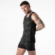 LOCKER GEAR - FULL MILITARY ACCESS TANKTOP BLACK  