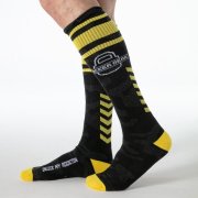 LOCKER GEAR - FULL MILITARY KNEE HIGH SOCKS YELLOW ONE SIZE