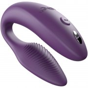 VIBRADOR PARA CASAL WE-VIBE - SYNC 2 ADJUSTABLE CASAIS VIBRATOR ROXO