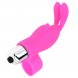 Foto 1: ESTIMULADOR COM VIBRA��O DEDO VIBRAT�RIO OHMAMA RABBIT