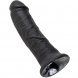 Foto 3: DILDO REALISTICO KING COCK 8'' COCK PRETO 20.3 CM