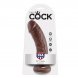 Foto 1: DILDO REALISTICO KING COCK 8'' COCK CASTANHO 20.3 CM