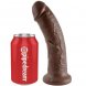Foto 2: DILDO REALISTICO KING COCK 8'' COCK CASTANHO 20.3 CM