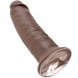 Foto 4: DILDO REALISTICO KING COCK 10'' COCK CASTANHO 25.4 CM