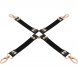 Foto 1: ALGEMAS EM CRUZ PARA PULSOS E TORNEZELOS COQUETTE FANTASY VEGAN LEATHER HOG TIE