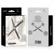 Foto 4: ALGEMAS EM CRUZ PARA PULSOS E TORNEZELOS COQUETTE FANTASY VEGAN LEATHER HOG TIE