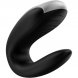 Foto 3: VIBRADOR PARA CASAL SATISFYER DOUBLE FUN PARTNER VIBRATOR - PRETO