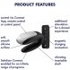 Foto 6: VIBRADOR PARA CASAL SATISFYER DOUBLE FUN PARTNER VIBRATOR - PRETO