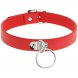 Foto 1: COQUETTE HAND CRAFTED CHOKER FETISH - VERMELHO