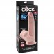 Foto 5: DILDO REALISTICO KING COCK PLUS 3D COCK SWINGING BALLS 24.5 CM - LIGHT COR PELE