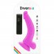 Foto 5: VIBRADOR REAL�STICO DIVERSIA FLEX�VEL 21.5 CM - ROXO