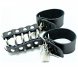 Foto 0: JAULA PARA O P�NIS COM ANEL EM METAL OHMAMA FETISH LEATHER STRAP RING COCK CAGE COM BALL DIVIDER