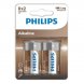 Foto 0: PHILIPS ALKALINE BATTERY D LR20 BLISTER*2