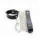 Foto 2: OHMAMA RESTRAINT LEATHER NECKLACE AND METALLIC CHAIN