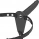 Foto 1: STRAP-ON COM VIBRADOR EM SILICONE FETISH SUBMISSIVE VIBRATOR PRETO 15CM