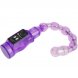 Foto 2: PLUG DISTORTION VIBRATING STIMULATOR ROXO