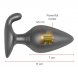 Foto 2: PLUG ANAL COM VIBRA��O ONINDER PRETO - APP GR�TIS