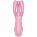 Foto 2: VIBRADOR SATISFYER THREESOME 3 - ROSA