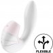 Foto 0: ESTIMULADOR SATISFYER SUPERNOVA AIR PULSE & VIBRA��O - BRANCO