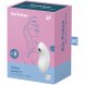 Foto 3: ESTIMULADOR COM VIBRA��O SATISFYER VULVA LOVER 2 AIR PULSE & - BRANCO