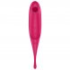 Foto 1: ESTIMULADOR COM VIBRA��O SATISFYER TWIRLING PRO AIR PULSE & - VERMELHO