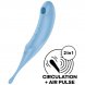 Foto 0: ESTIMULADOR COM VIBRA��O SATISFYER TWIRLING PRO AIR PULSE & - AZUL