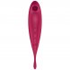 Foto 1: ESTIMULADOR COM VIBRA��O SATISFYER TWIRLING PRO+ AIR PULSE & APP - VERMELHO