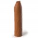 Foto 0: MANGA DE EXTENS�O PARA O P�NIS PIPEDREAMS UNCUT 17,78 CM CARAMELO